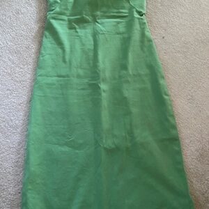 Strapless Theory dress